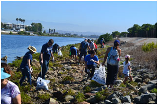 Ballona Wetland Coastal Clean Up Day Cleanup 1